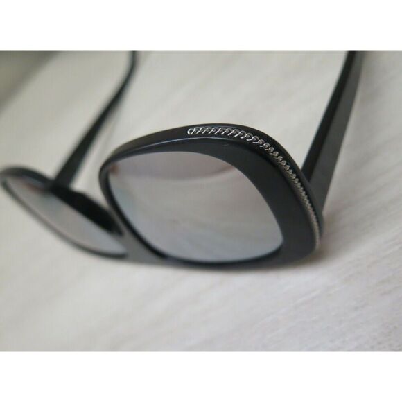 Stella McCartney SC0092S 001 Women's Black/Silver Mirror Lens Sunglasses - Picture 12 of 12